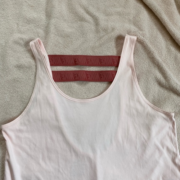 Light Pink Nike DryFit Tank Top - Picture 4 of 5